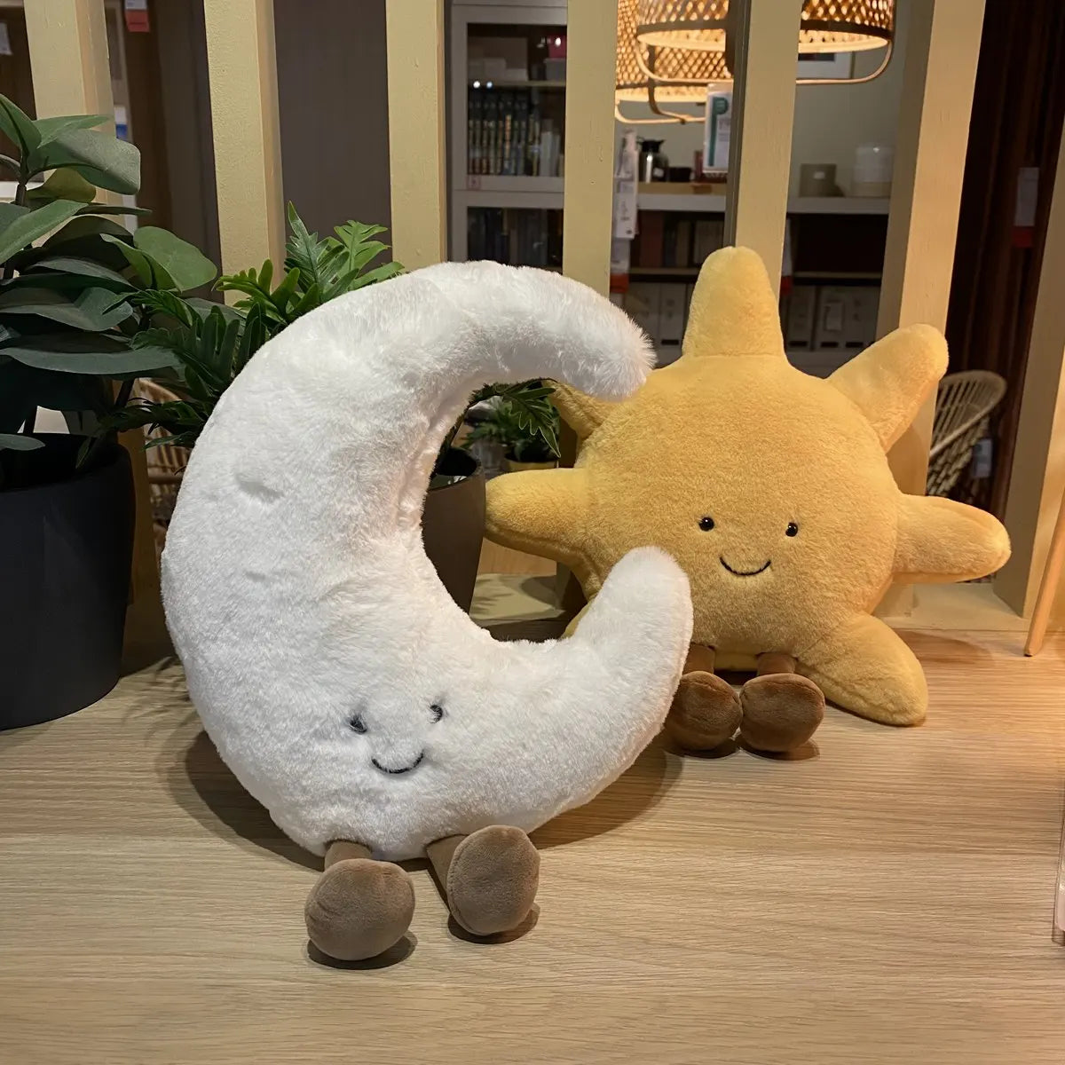 The happy SUN & The sweet Moon