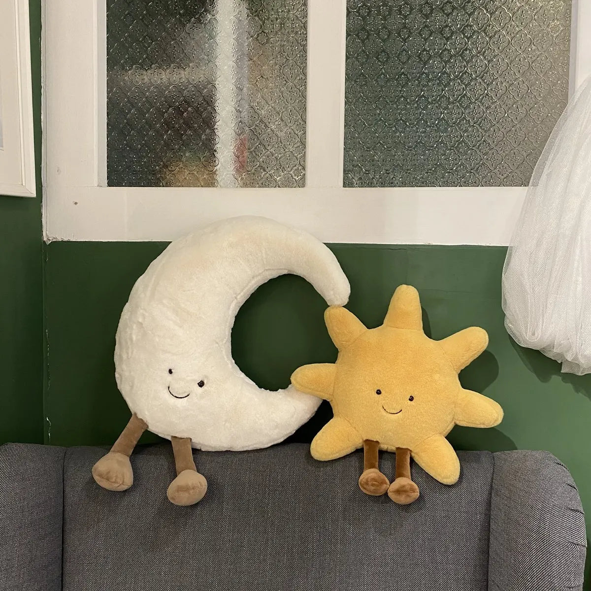 The happy SUN  &  The sweet Moon