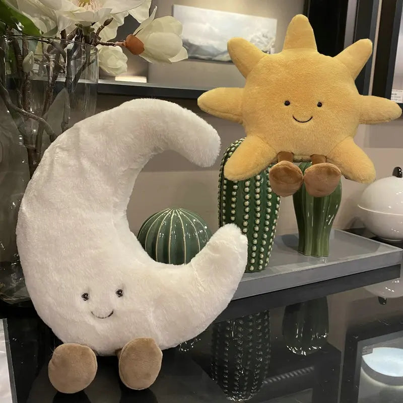 The happy SUN  &  The sweet Moon