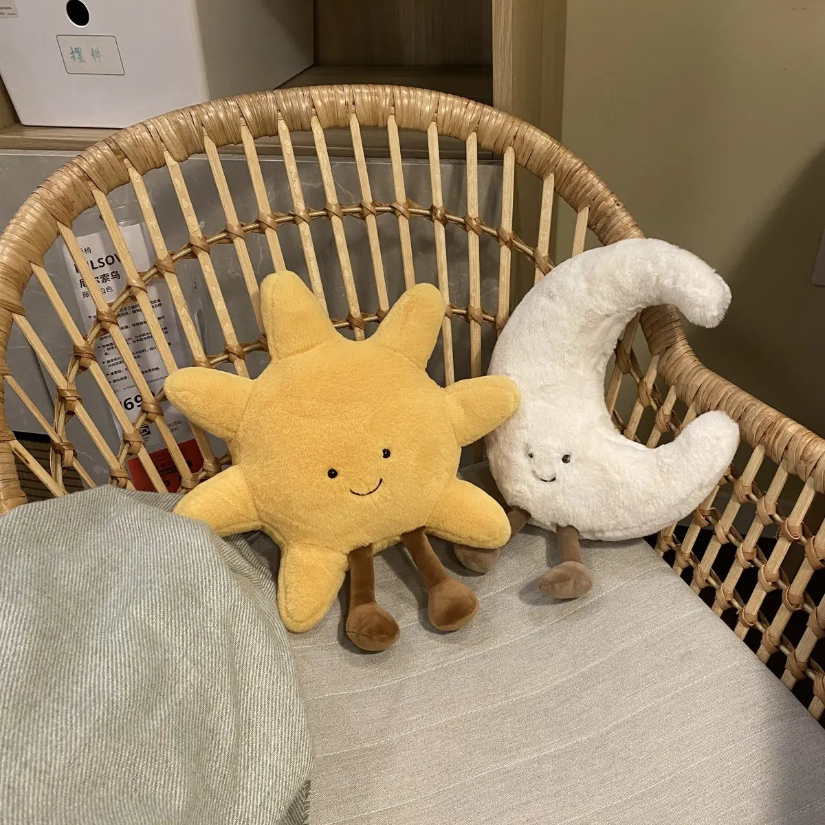 The happy SUN  &  The sweet Moon